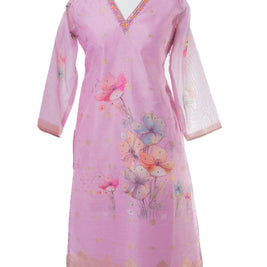 Soft Lavender Floral Suit Set