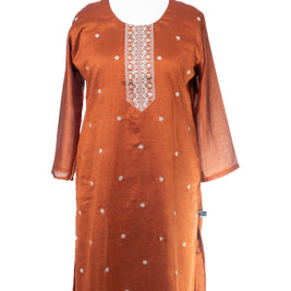 Elegant Brown Suit Set