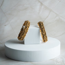 Antique Goddess Lakshmi Bangles (Set of 2)