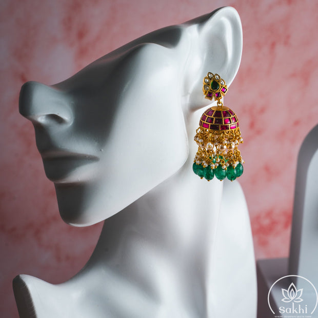 Traditional Wide Base Jhumkas