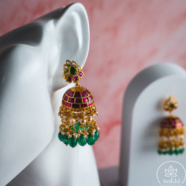 Traditional Wide Base Jhumkas