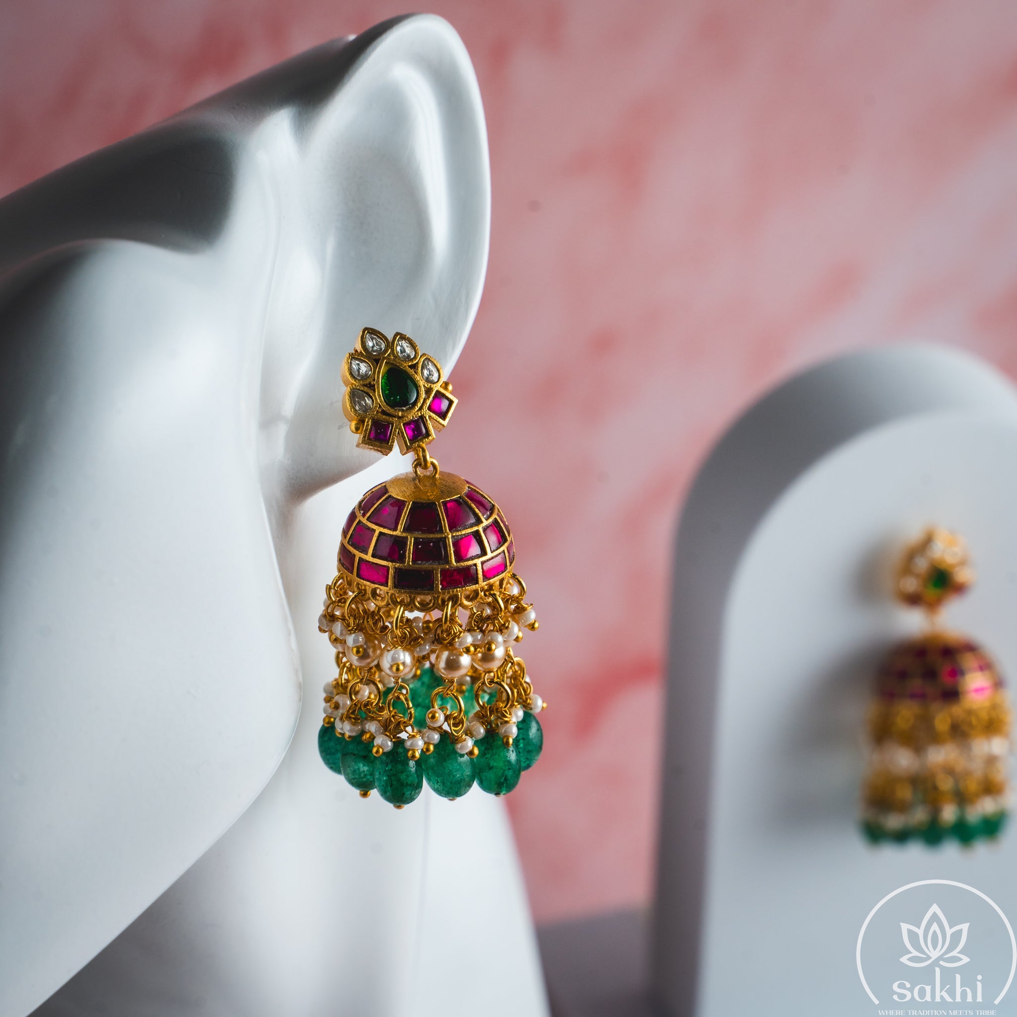 Traditional Wide Base Jhumkas