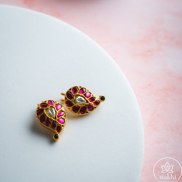 Paisley Jadau Kundan Bugadi