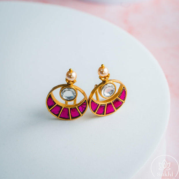 Jadau Kundan Pearl Bugadi