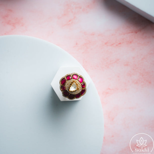 Royal Ruby Finger Ring 2