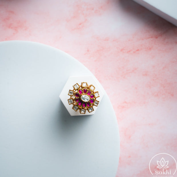 Royal Ruby Finger Ring 3