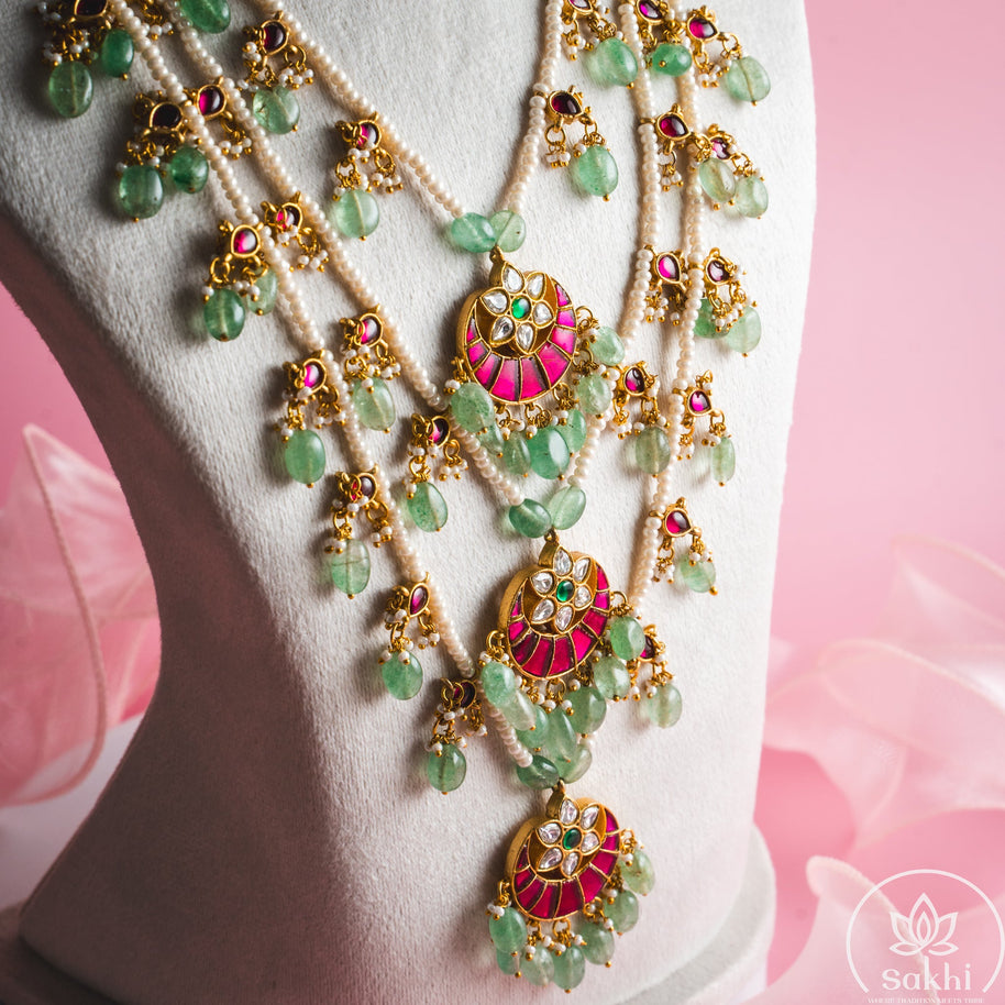 Multilayer Rani Necklace