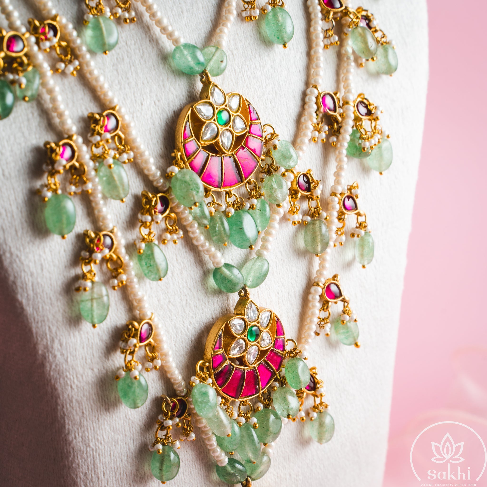 Multilayer Rani Necklace