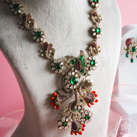 Elephant Inspired Necklace Set