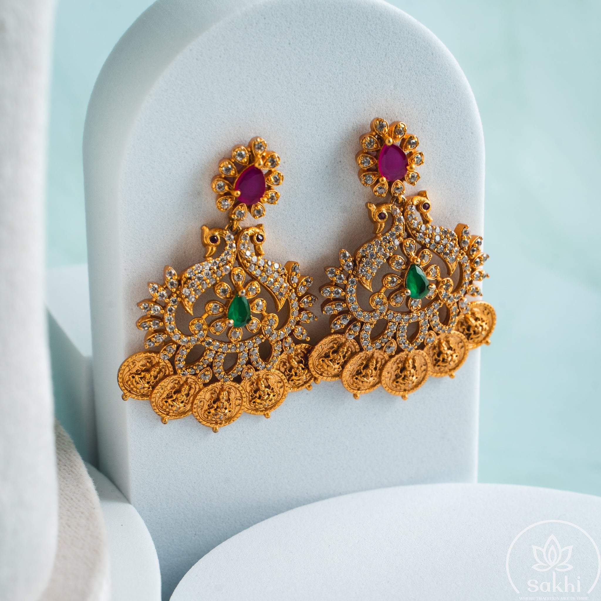 Kasu and Emerald Necklace Set