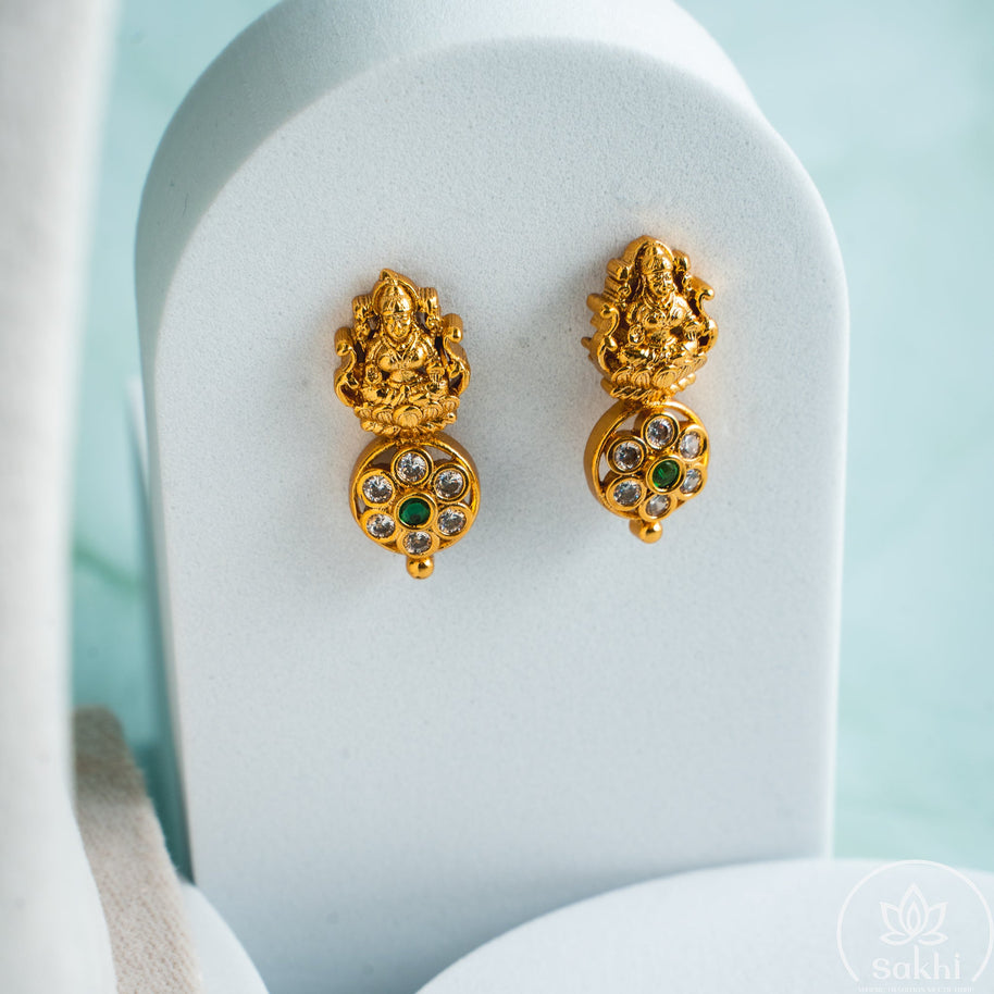 Lakshmi Bottu Necklace Set (Short)
