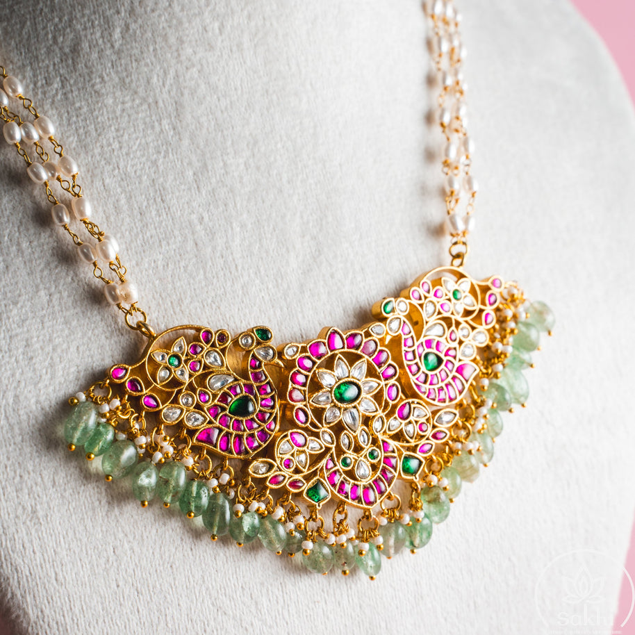 Peacock Pendant Necklace