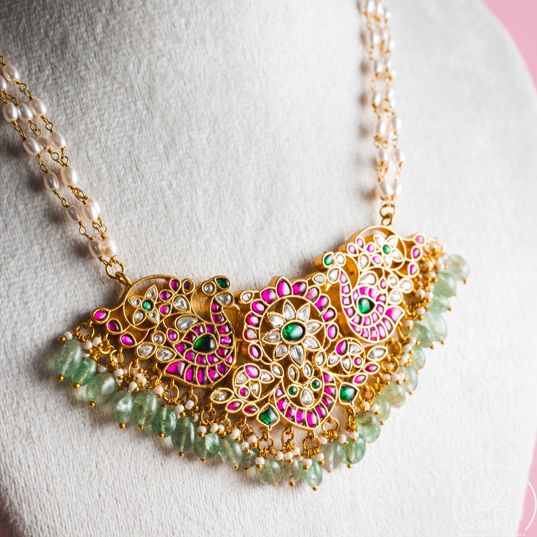 Peacock Pendant Necklace
