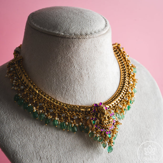 Lakshmi Jalabi Necklace Set