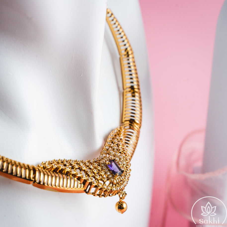 Lightweight Necklace Set (Purple)