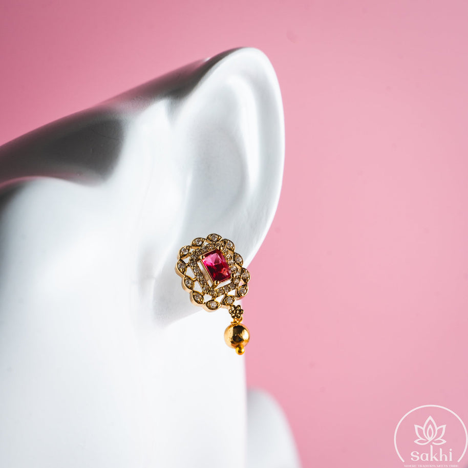 Lightweight Necklace Set (Ruby)