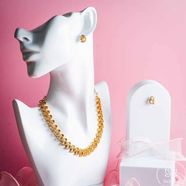 Twin Mango Necklace Set