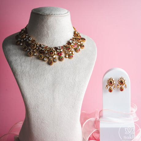 Royal Kundan Jadau Necklace Set