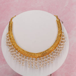 Antique Temple Pearl Drop Kanti