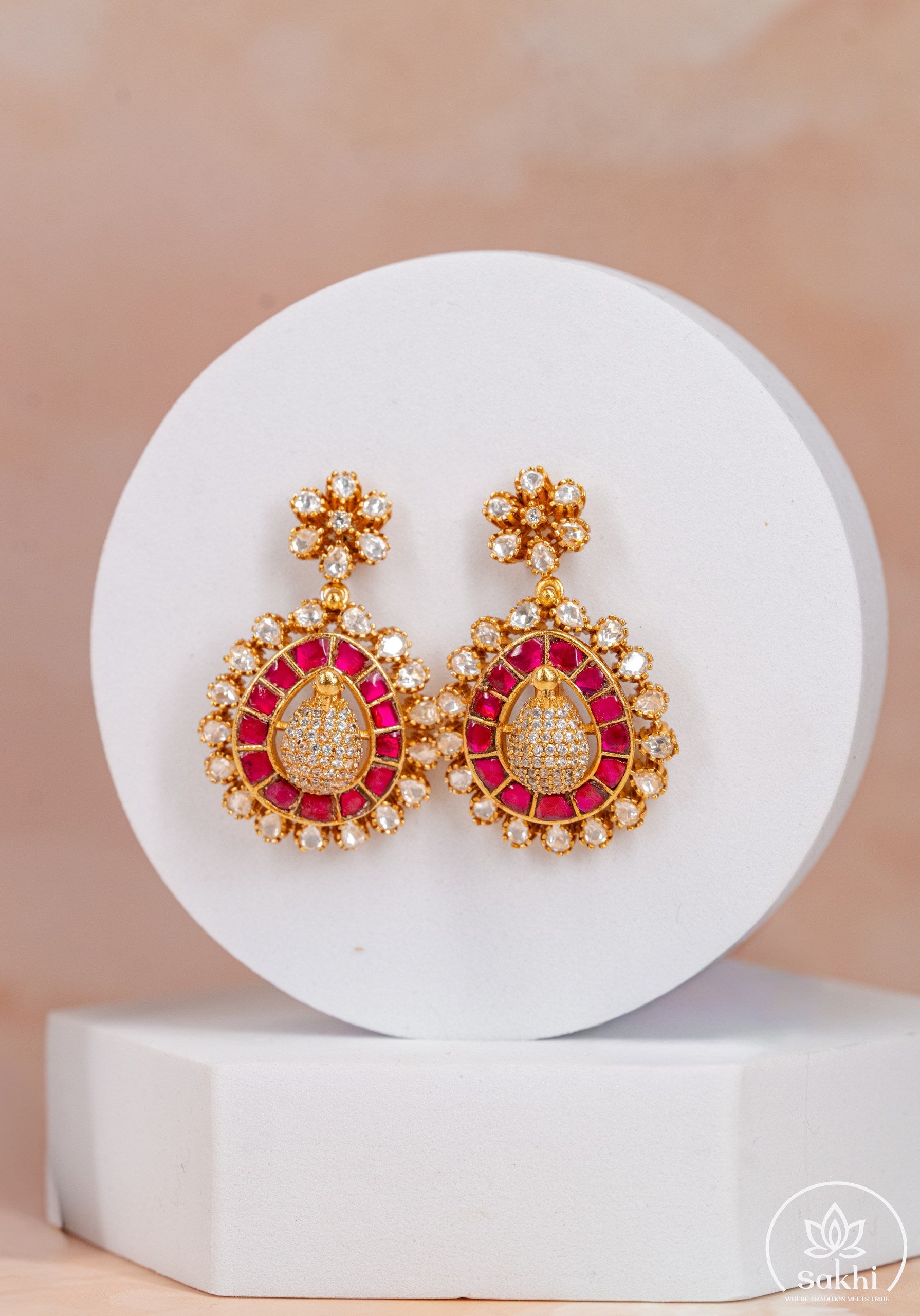 Traditional Jadau Kundan Necklace Set