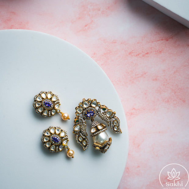 Victorian Pendant Set (Purple)