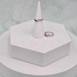 Dual Spark 92.5 Sterling Silver Toe Ring