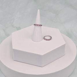 Ruby Shine 92.5 Sterling Silver Toe Ring