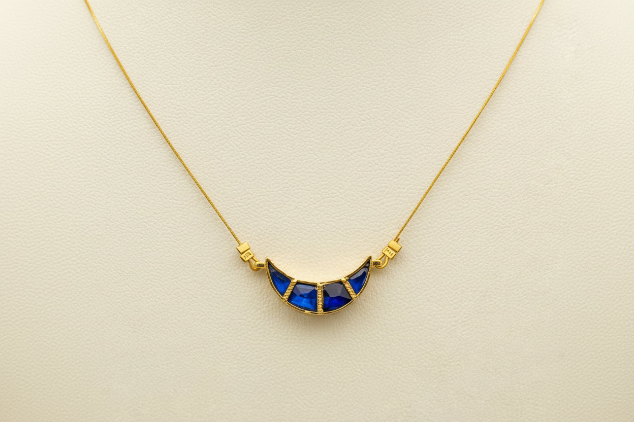 Blue Moon Invisible Necklace