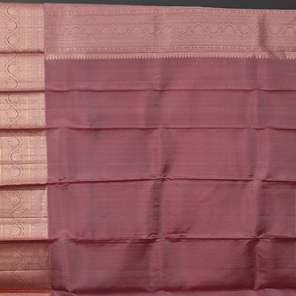 Mauve Kanchipuram Silk Saree