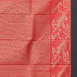 Gold and Pink Kanchipuram Silk Saree