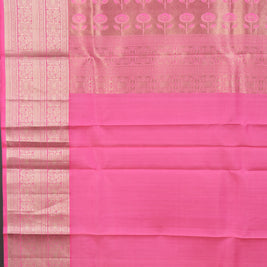 Delicate Pink Kanchipuram Silk Saree