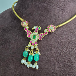 Bird Kanti Jadau Kundan Necklace
